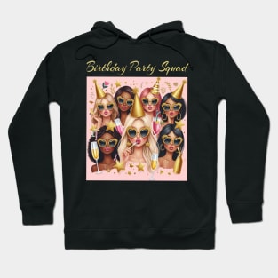 Birthday Girl Squad birthday celebration Hoodie